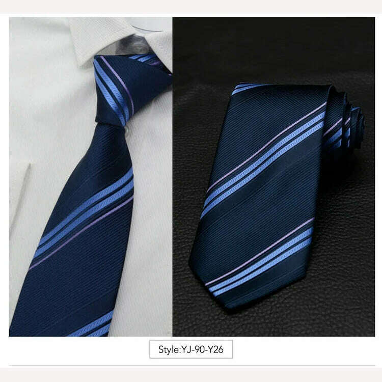 IHGSNMB Men Tie Fashion Classic Business Necktie Mens Casual Ties for Men Wedding Party Designer Corbatas Para Hombre Gift Ties - KIMLUD
