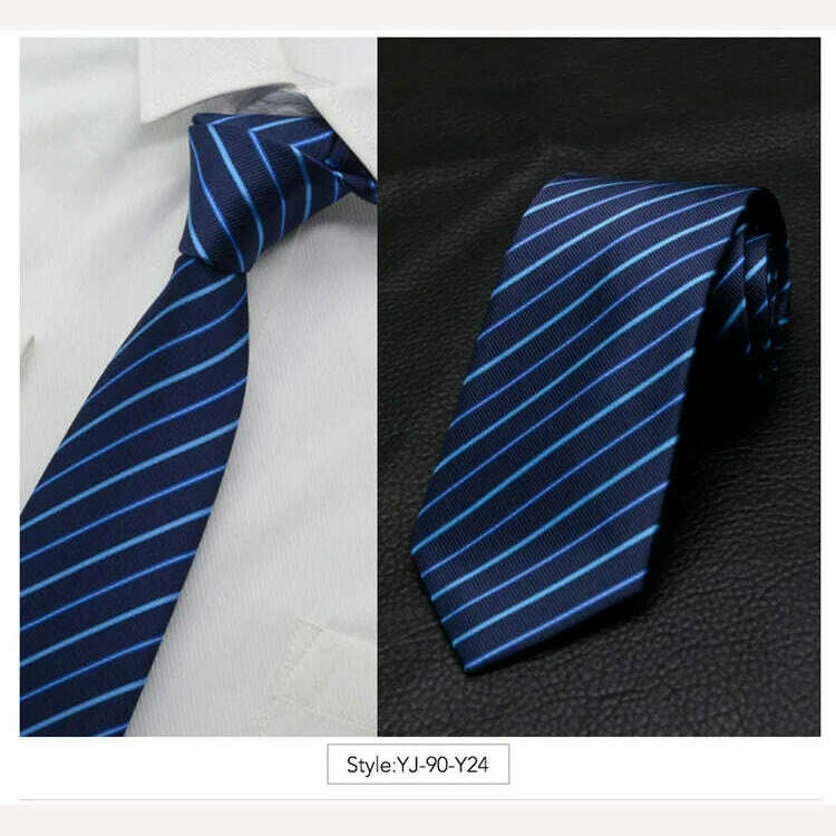 IHGSNMB Men Tie Fashion Classic Business Necktie Mens Casual Ties for Men Wedding Party Designer Corbatas Para Hombre Gift Ties - KIMLUD