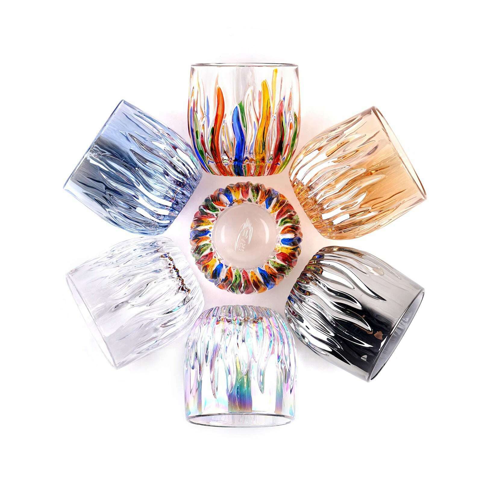 IKAPE Espresso Cup, Coffee Tea Mug Home Barista Coffee Accessories, Handmade painted cup, large capacity - KIMLUD