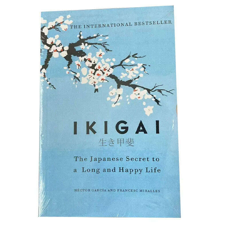 KIMLUD, Ikigai The Japanese Secret Philosophy for A Happy Healthy By Hector Garcia Book Rebuilding Happiness + A Book about Hope Fiction, KIMLUD Womens Clothes