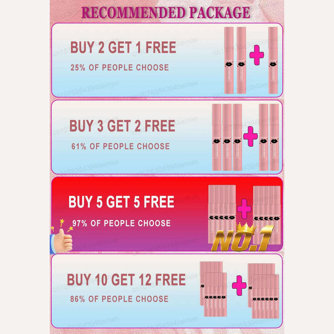 KIMLUD, Instant Volumising Lip Plumper Oil Collagen LipGloss Moisturizer Repair Lip Extreme VolumeEssence Lips Enhancer Cosmetics, KIMLUD Womens Clothes