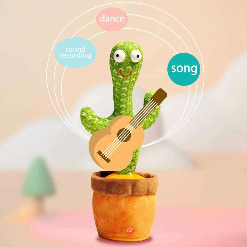 KIMLUD, Intelligent Cactus Interactive Learning and Musical Toy for Kids to Dance Record and Speak with Fun, KIMLUD Womens Clothes