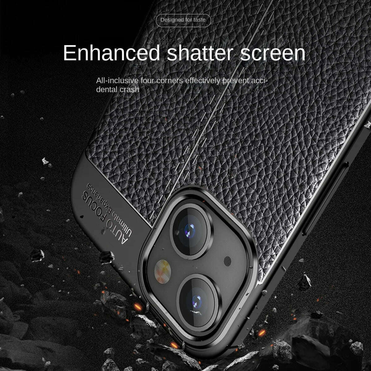 KIMLUD, iphone 11 12 13 case for iphone 14 pro max Anti-fall protective case Men's business New model 2023, KIMLUD Womens Clothes