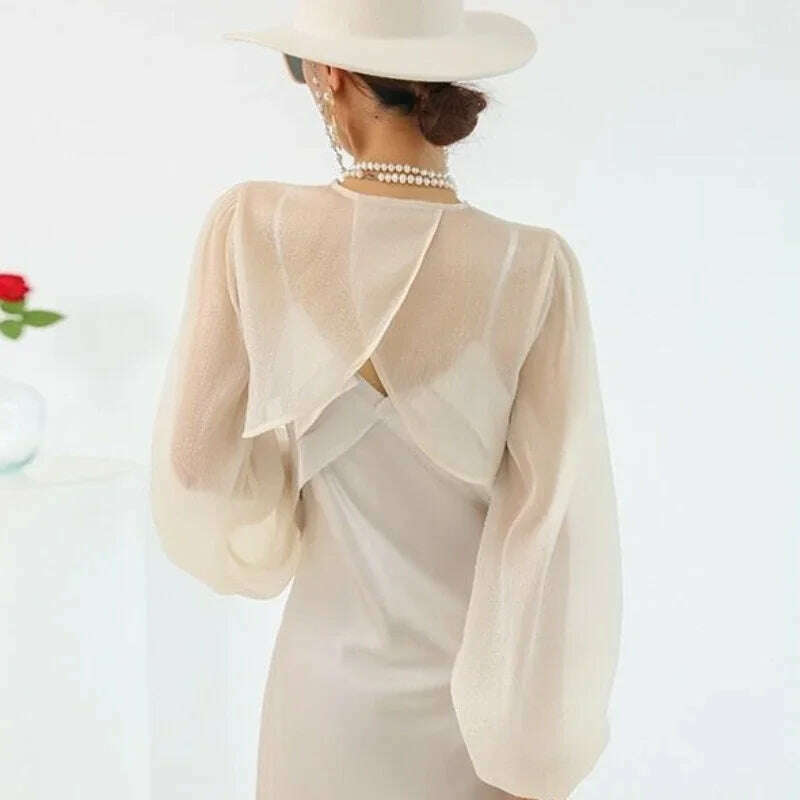 KIMLUD, Jackets Women Temperament Sheer Popular Sun-proof Female Thin Summer Loose Breathable Korean Style Casual All-match Graceful New, KIMLUD Womens Clothes