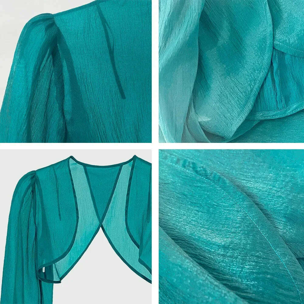 KIMLUD, Jackets Women Temperament Sheer Popular Sun-proof Female Thin Summer Loose Breathable Korean Style Casual All-match Graceful New, KIMLUD Womens Clothes