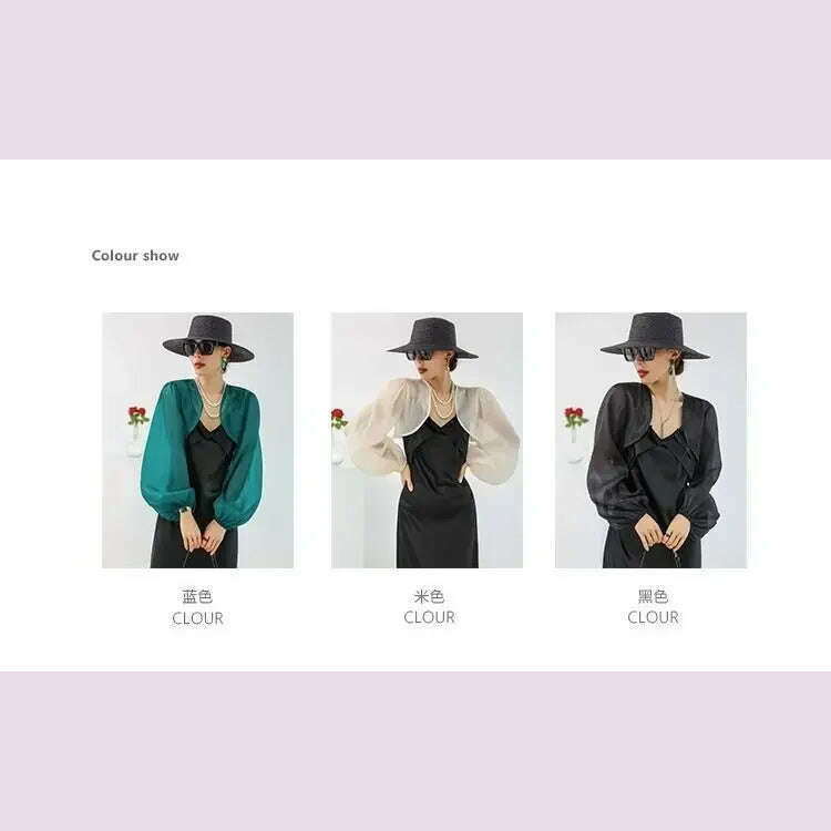 KIMLUD, Jackets Women Temperament Sheer Popular Sun-proof Female Thin Summer Loose Breathable Korean Style Casual All-match Graceful New, KIMLUD Womens Clothes