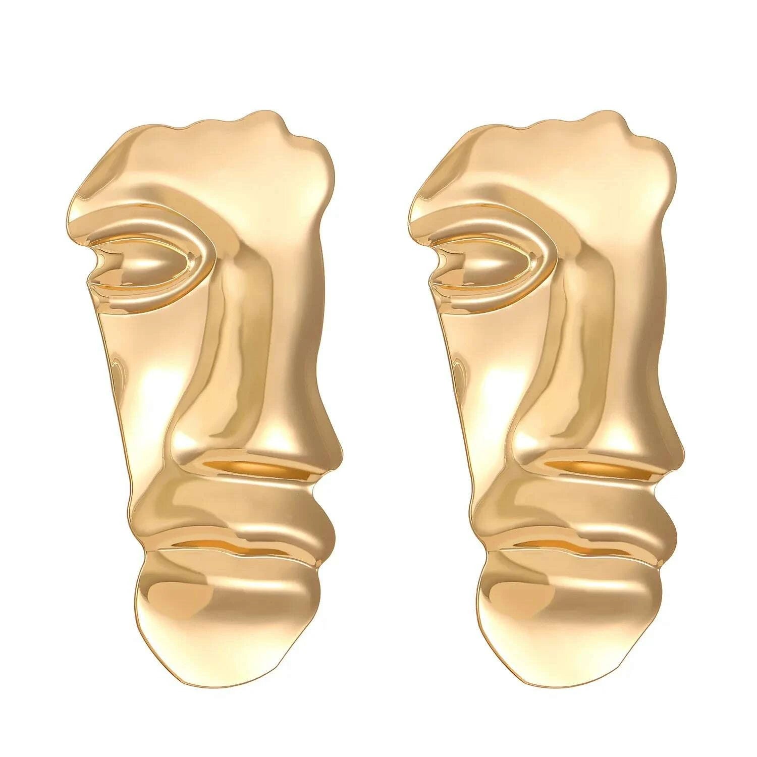Jewelry Set Face Mask Statement Zinc Alloy Gift | KIMLUD