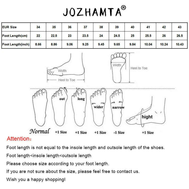KIMLUD, JOZHAMTA Size 34-42 Vintage Women Knee-High Boots Fashion Pleated Thick Heels Genuine Leather Shoes Woman Autumn Winter Retro, KIMLUD Womens Clothes