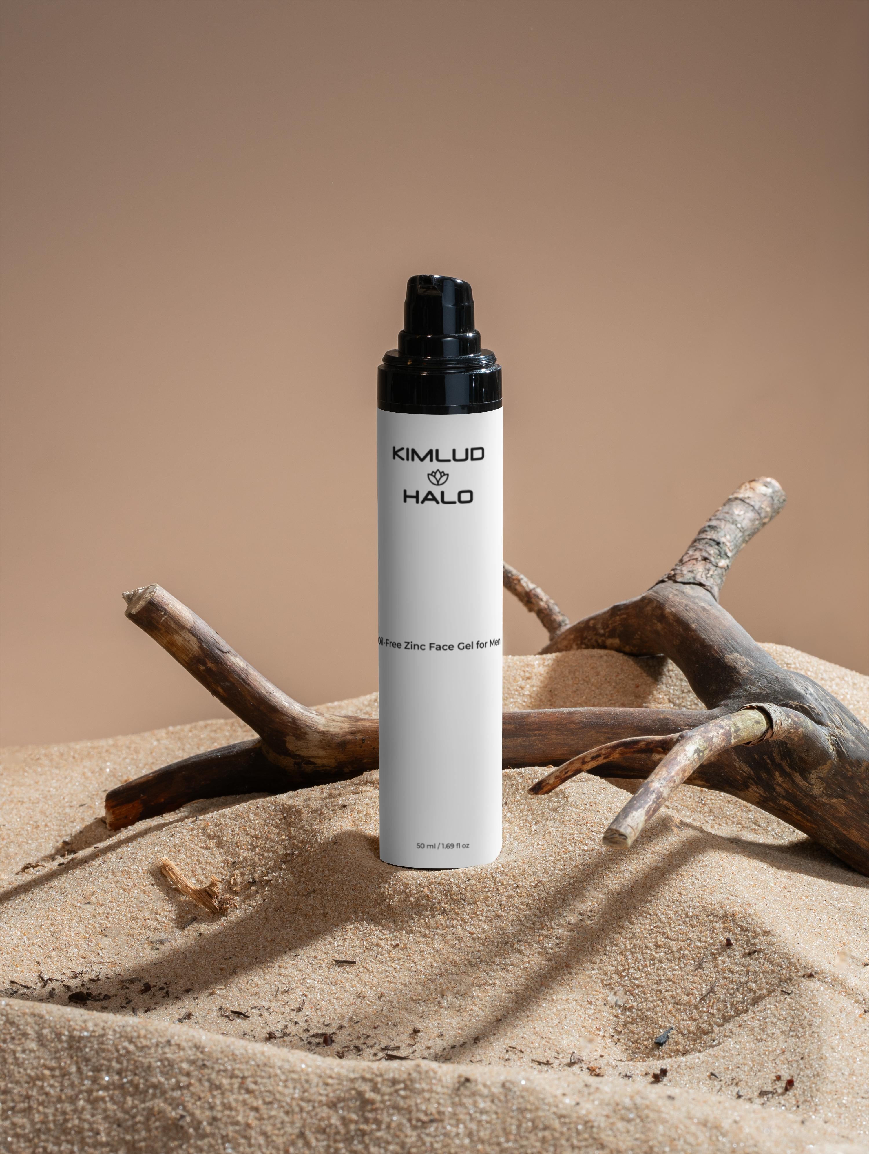 Oil-Free Zinc Face Gel for Men