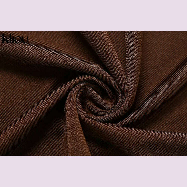 KIMLUD, kliou Hollow Women Dresses Sexy Shirring Chic Cut Shape Incline Shoulder Solid Side Split Bodycon Midnight Party Clubwear Robe, KIMLUD Womens Clothes