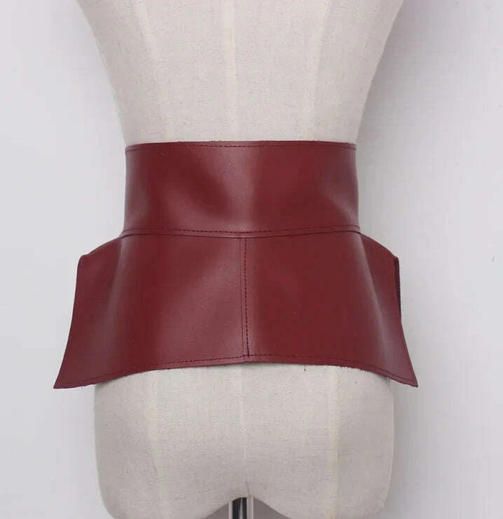Knot Ultra Wide Girdle Waistband Women Lace Skirt Fashionable Decoration Tie Up Waist Closure Dress Versatile Accessories