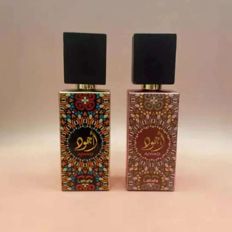 Lattafa AJWAD perfumes Arab Middle East Dubai men and women perfume high-end gift box packaging 100ml - KIMLUD