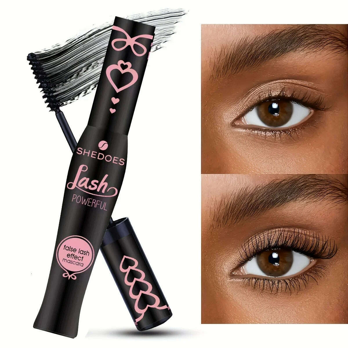 KIMLUD, Lengthening mascara, 8284-PINK, KIMLUD APPAREL - Womens Clothes