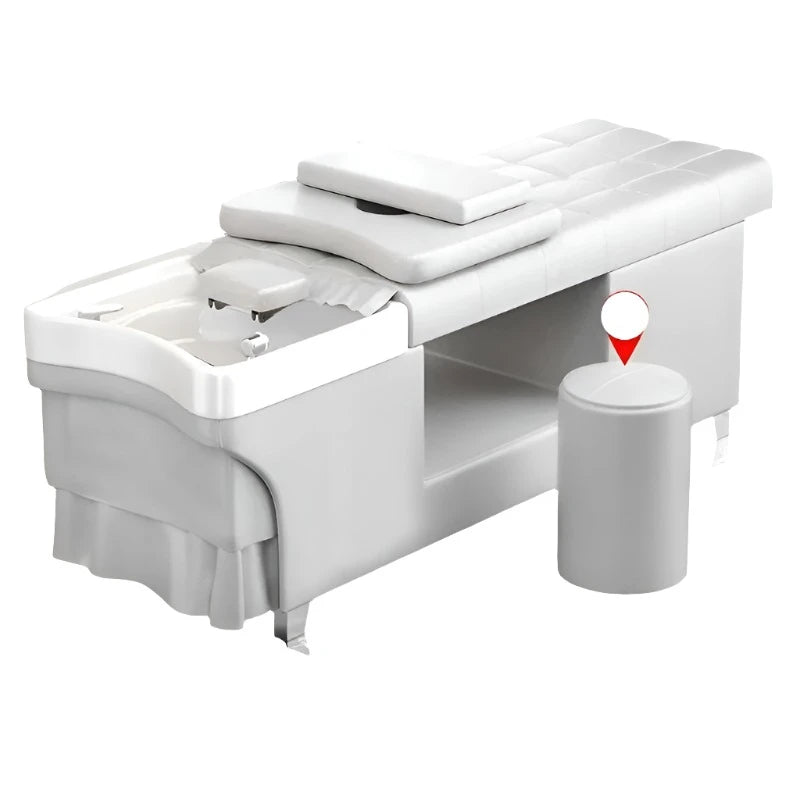 Lighting Stylist Shampo Chair Head Spa Comfort Comfort Sink Hair Wash Bed Luxury Japanese Lavacabezas Salon Furniture MQ50XF - KIMLUD