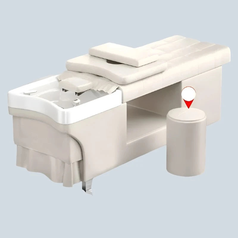 Lighting Stylist Shampo Chair Head Spa Comfort Comfort Sink Hair Wash Bed Luxury Japanese Lavacabezas Salon Furniture MQ50XF - KIMLUD