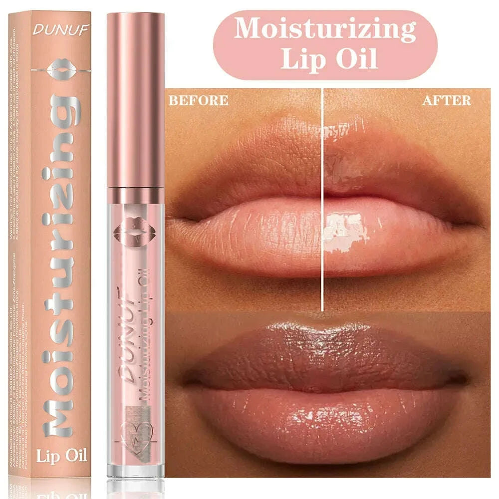 Lip Gloss - Waterproof Moisturizing - Nude Apricot | KIMLUD