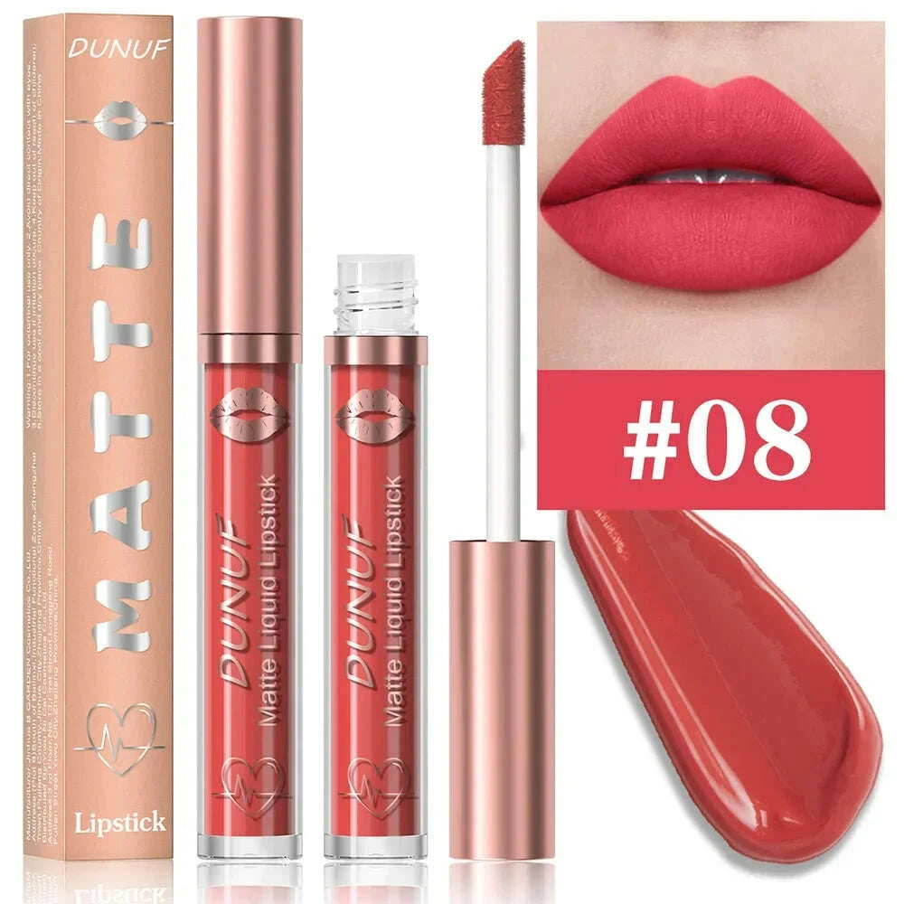 Lip Gloss - Waterproof Moisturizing - Nude Apricot | KIMLUD