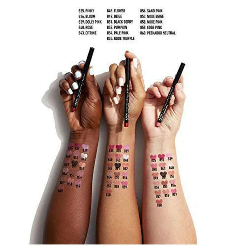 KIMLUD, Lip Liner Matte Waterproof Sexy Plumping Brown Lip Pencil Long Lasting Moisturizing Women Natural Lip Makeup Original 12 Colors, KIMLUD Womens Clothes