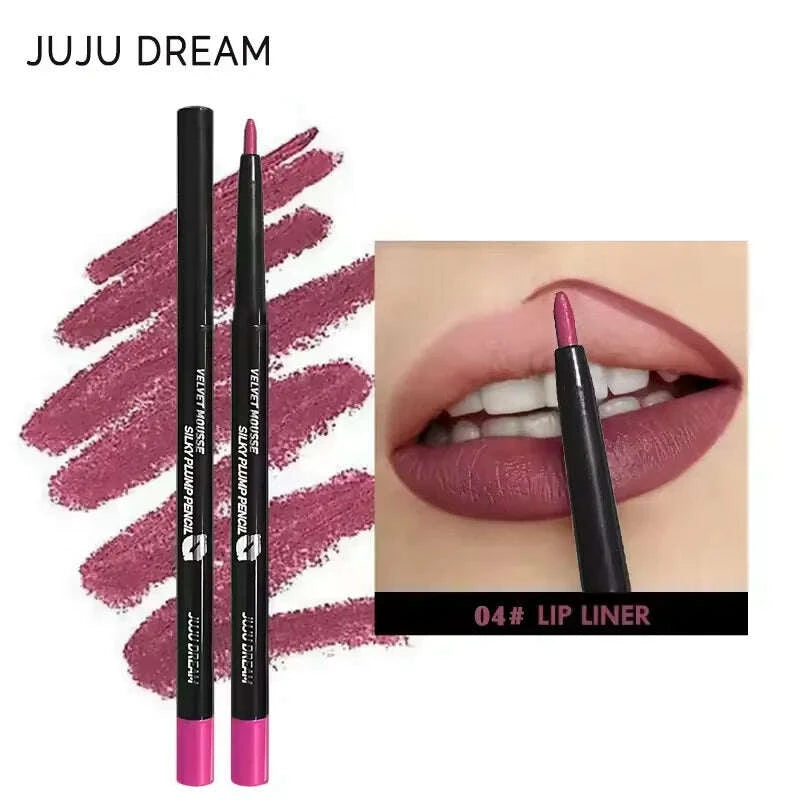 Lip Liner Pencil - Waterproof - Matte - Red | KIMLUD