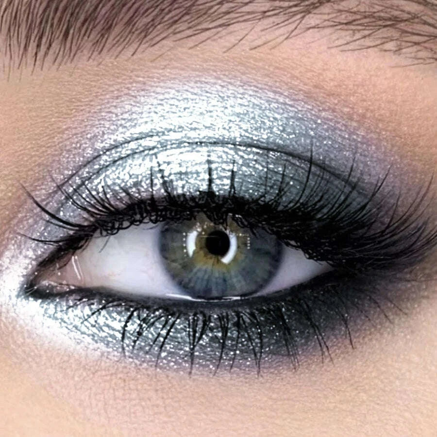 Liquid Eyeshadow - Glitter Metallic Waterproof - Liquid - Blue | KIMLUD