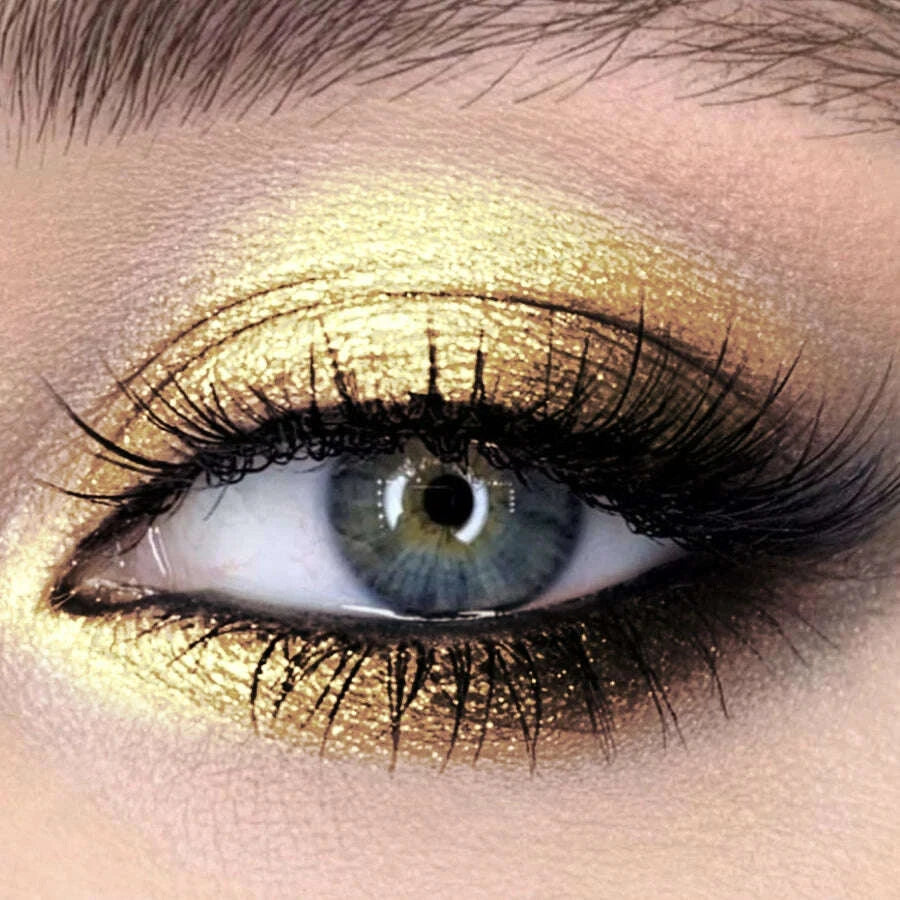 Liquid Eyeshadow - Glitter Metallic Waterproof - Liquid - Blue | KIMLUD