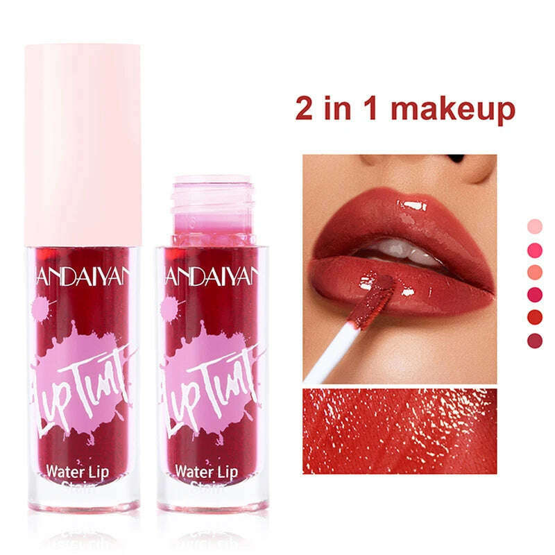 KIMLUD, Long Lasting Permanent Lipstick Make-up For Women Lip Tint Dyeing Lip Gloss Liquid Lipstick Lip Glaze Nonstick Cup Cosmetic New, KIMLUD Womens Clothes