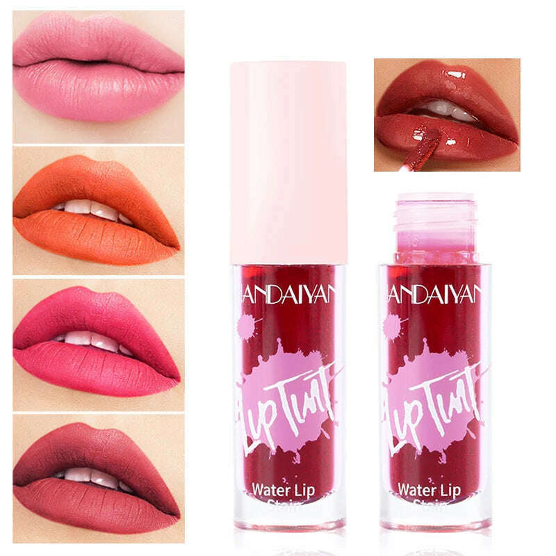 KIMLUD, Long Lasting Permanent Lipstick Make-up For Women Lip Tint Dyeing Lip Gloss Liquid Lipstick Lip Glaze Nonstick Cup Cosmetic New, KIMLUD Womens Clothes