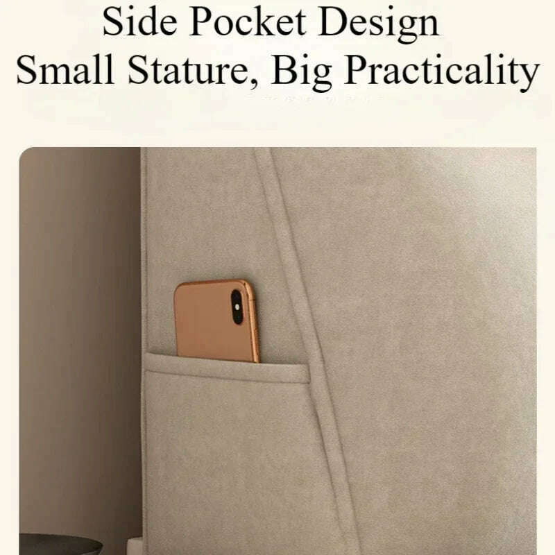 KIMLUD, Long Pillow Headboard Cushion Triangle Large Back Bed Soft Bag Pillow Can Be Disassembled Washed Bedroom Sofa Cojín Triangular, KIMLUD Womens Clothes