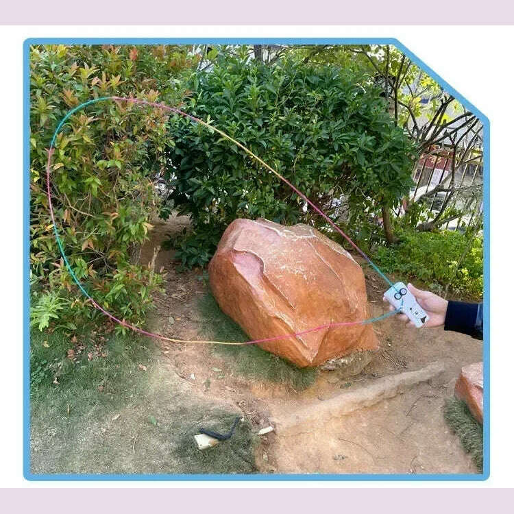 Looplasso Rope Launcher Propeller With Rope String Controller Handheld Loop Lasso Shooter Thruster Electric Toys Children Gifts - KIMLUD