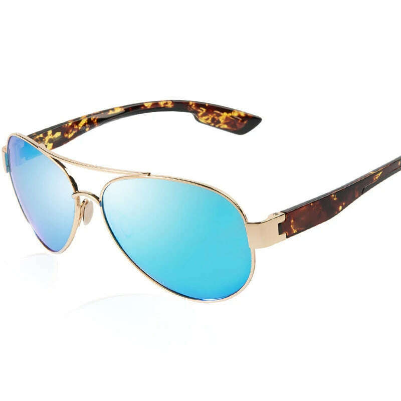 KIMLUD, LORETO Sunglasses Men Driving Shades Male Mirror Polarized Sunglasses For Men Retro Brand Designer Sport Pilot Eyewear Gafas, KIMLUD Womens Clothes