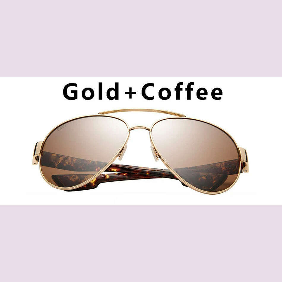 KIMLUD, LORETO Sunglasses Men Driving Shades Male Mirror Polarized Sunglasses For Men Retro Brand Designer Sport Pilot Eyewear Gafas, C5 / With Packing, KIMLUD APPAREL - Womens Clothes