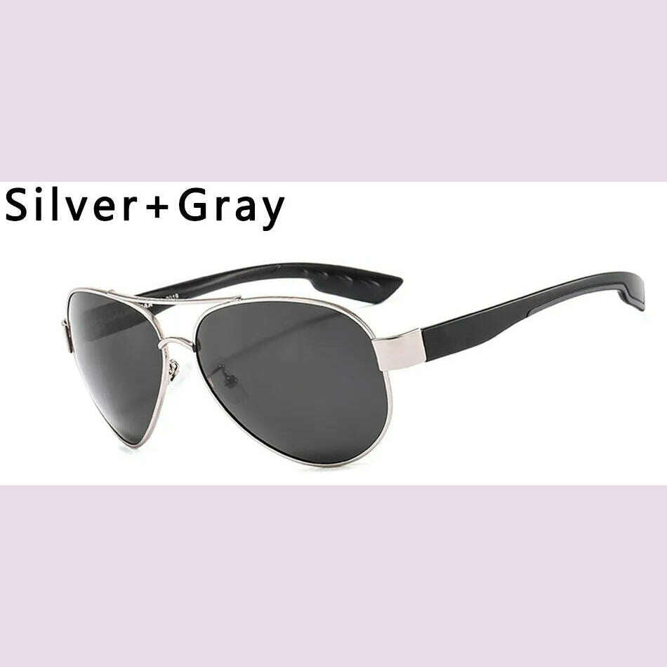 KIMLUD, LORETO Sunglasses Men Driving Shades Male Mirror Polarized Sunglasses For Men Retro Brand Designer Sport Pilot Eyewear Gafas, Yi7 / With Packing, KIMLUD APPAREL - Womens Clothes