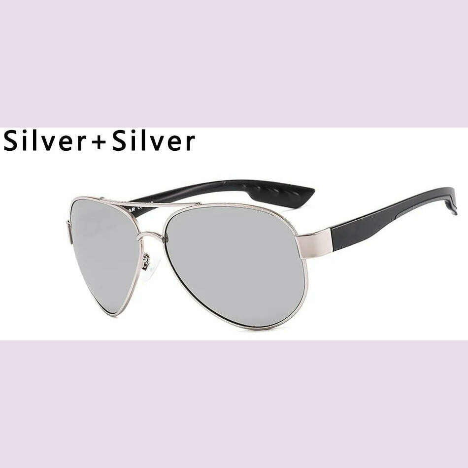 KIMLUD, LORETO Sunglasses Men Driving Shades Male Mirror Polarized Sunglasses For Men Retro Brand Designer Sport Pilot Eyewear Gafas, Yi8 / With Packing, KIMLUD APPAREL - Womens Clothes