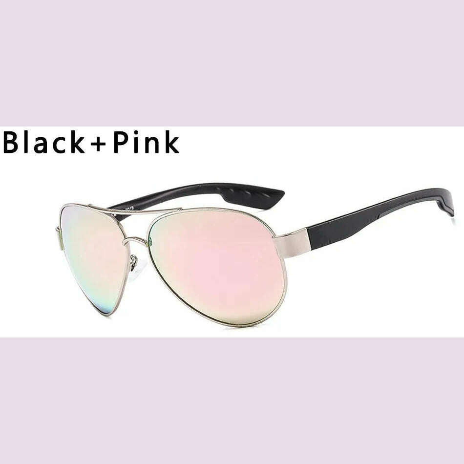 KIMLUD, LORETO Sunglasses Men Driving Shades Male Mirror Polarized Sunglasses For Men Retro Brand Designer Sport Pilot Eyewear Gafas, Yi10 / With Packing, KIMLUD APPAREL - Womens Clothes