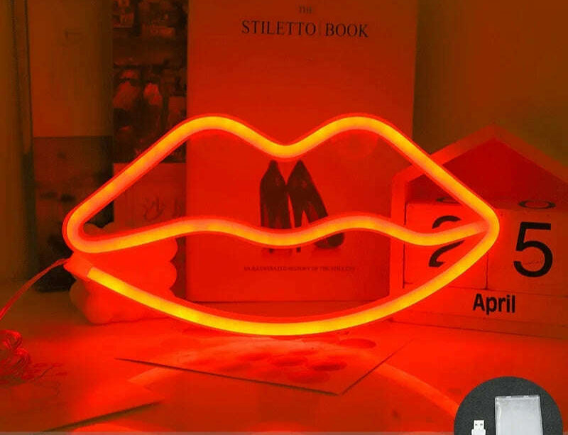 Love LED Neon Sign Light Glowing Valentine's Day Propose Festival Decoration Neon Lamp For Home Party Decor Adult Gift - KIMLUD