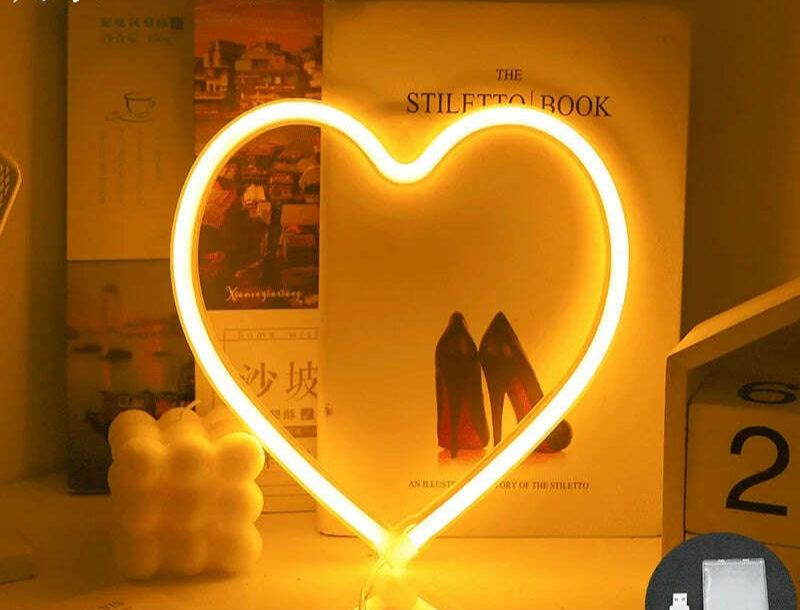 Love LED Neon Sign Light Glowing Valentine's Day Propose Festival Decoration Neon Lamp For Home Party Decor Adult Gift - KIMLUD