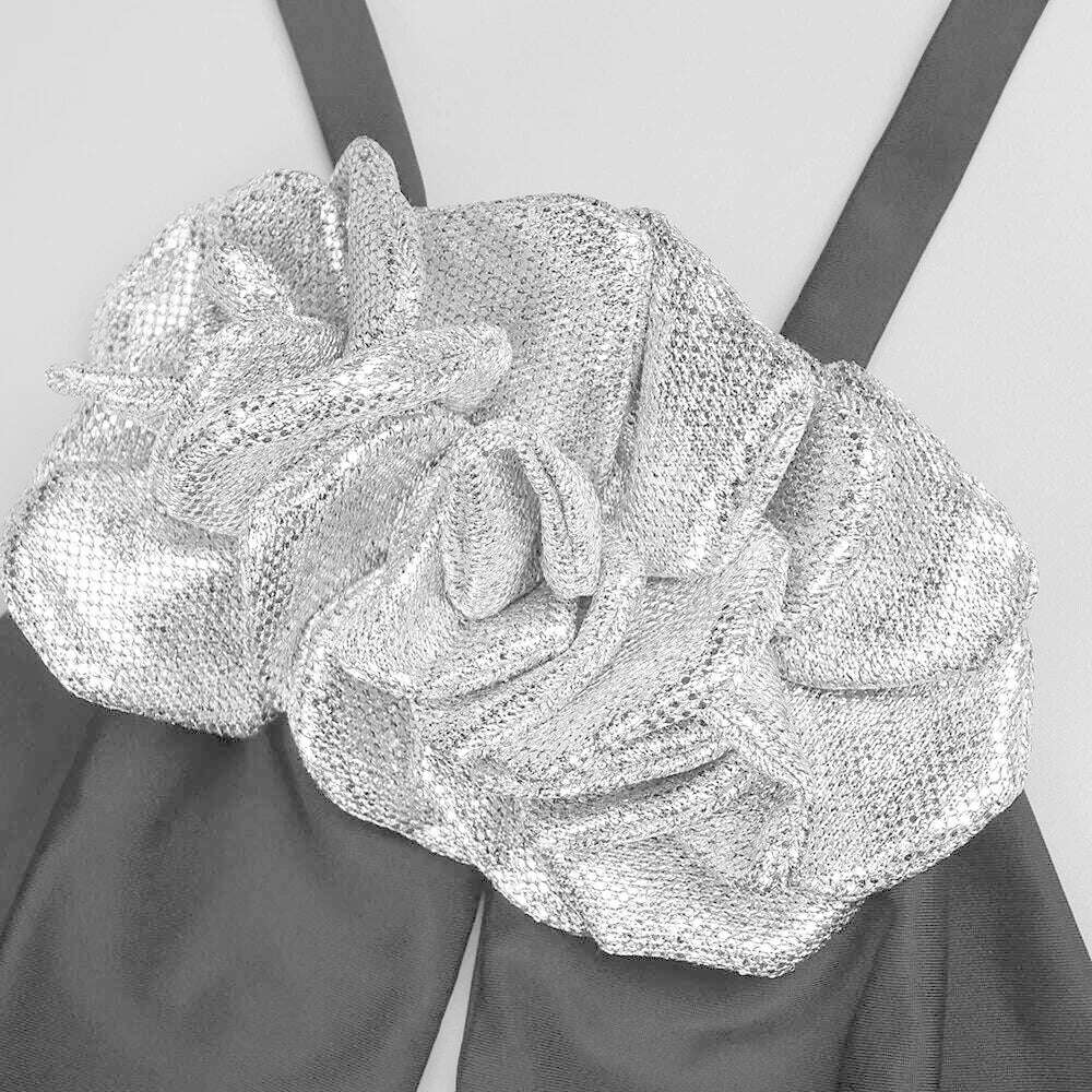 KIMLUD, Luxury Black Long One-piece Dress Gown Women Halter Key Hole Open Leg with Golves Maxi Long Celebrity Evening Club Party Dresses, KIMLUD Womens Clothes