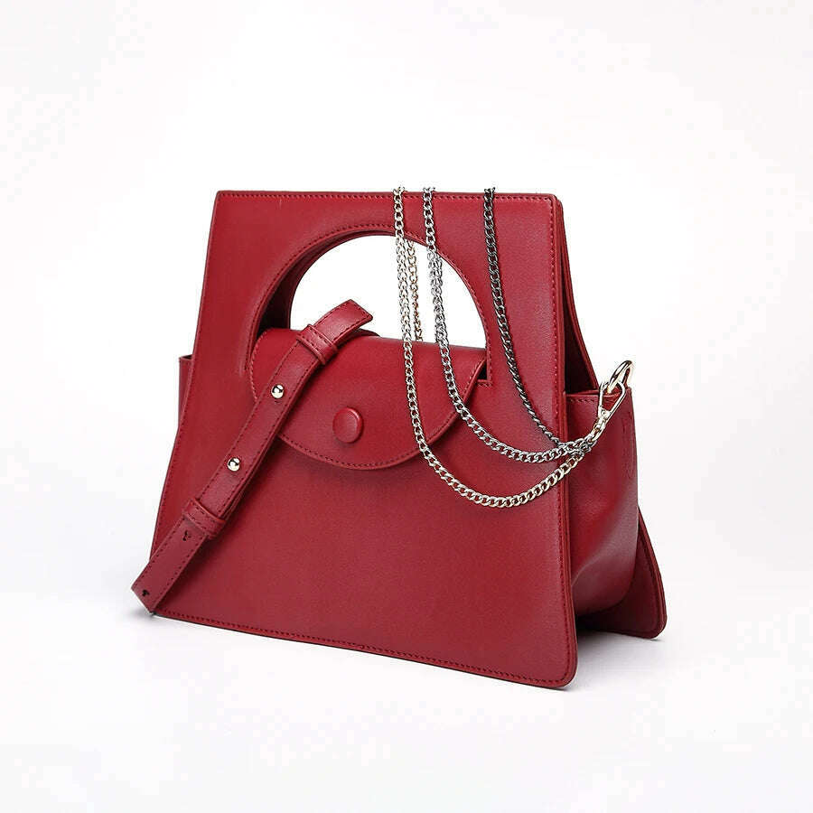KIMLUD, Luxury Handbags Women Bags Designer New Nice Geometric Chain Tote Ladies Evening Clutch Bags Simple Shoulder Bag Borsa Donna, KIMLUD Womens Clothes