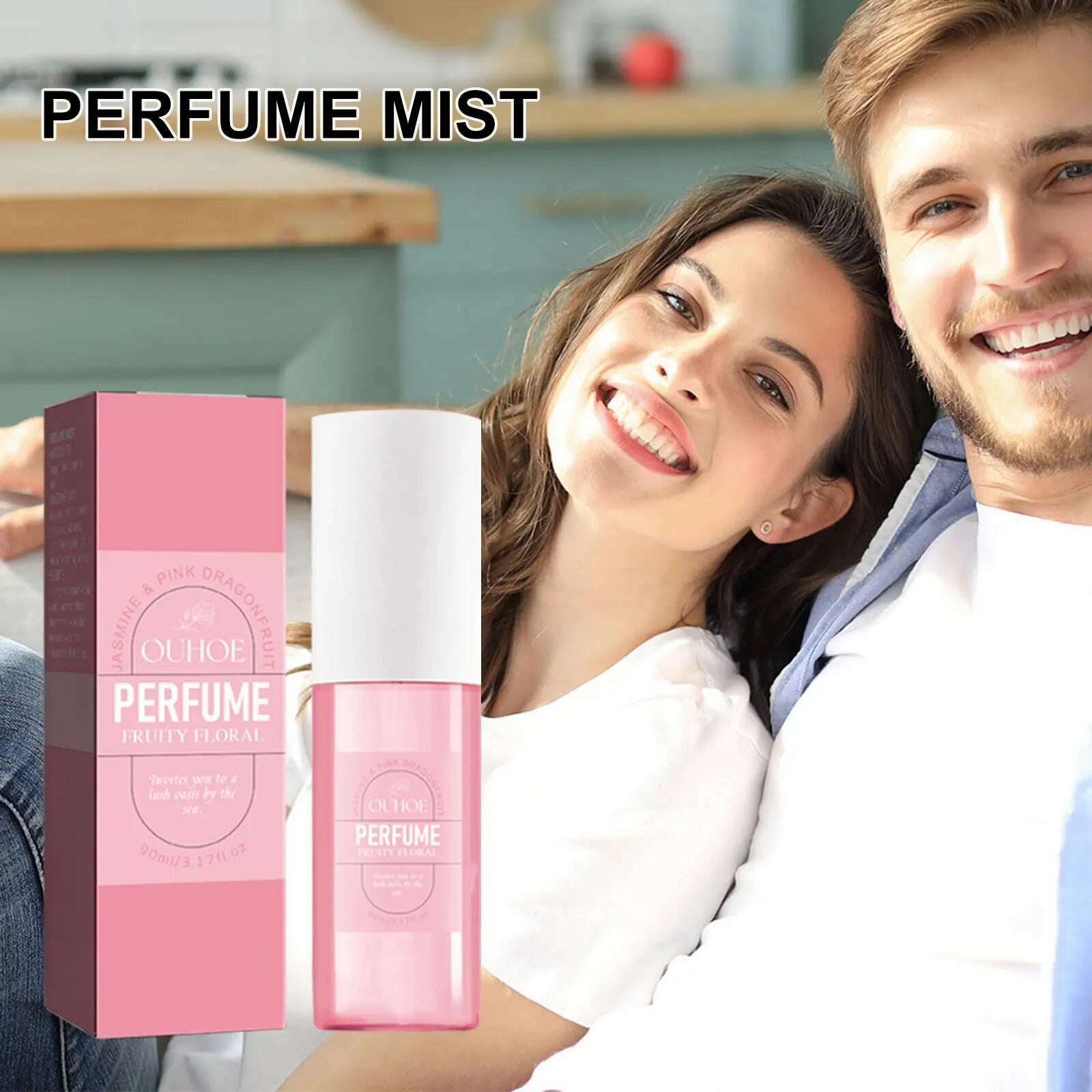 KIMLUD, Luxury High Quality Perfume for Women Dating Fresh Natural Long-lasting Fragrance Non-pungent Floral Body Perfume Mist, KIMLUD Womens Clothes