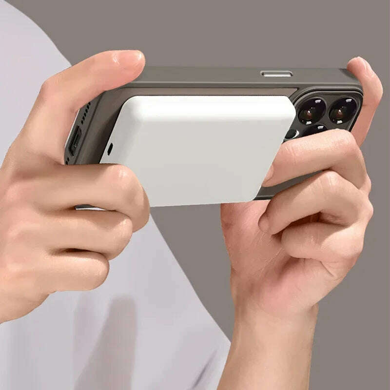 Magnetic Luxury Matte Translucent Armor Shockproof Case For iPhone 14 13 12 11 15 Pro Max Plus For Magsafe Wireless Charge Cover - KIMLUD