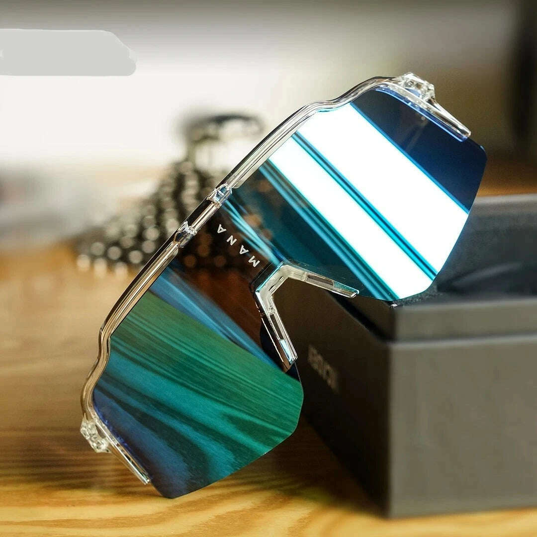 MANA Cycling Sunglasses Sport Mail Goggles Bicycle Mountain Bike Glasses Men's Eyewear - KIMLUD