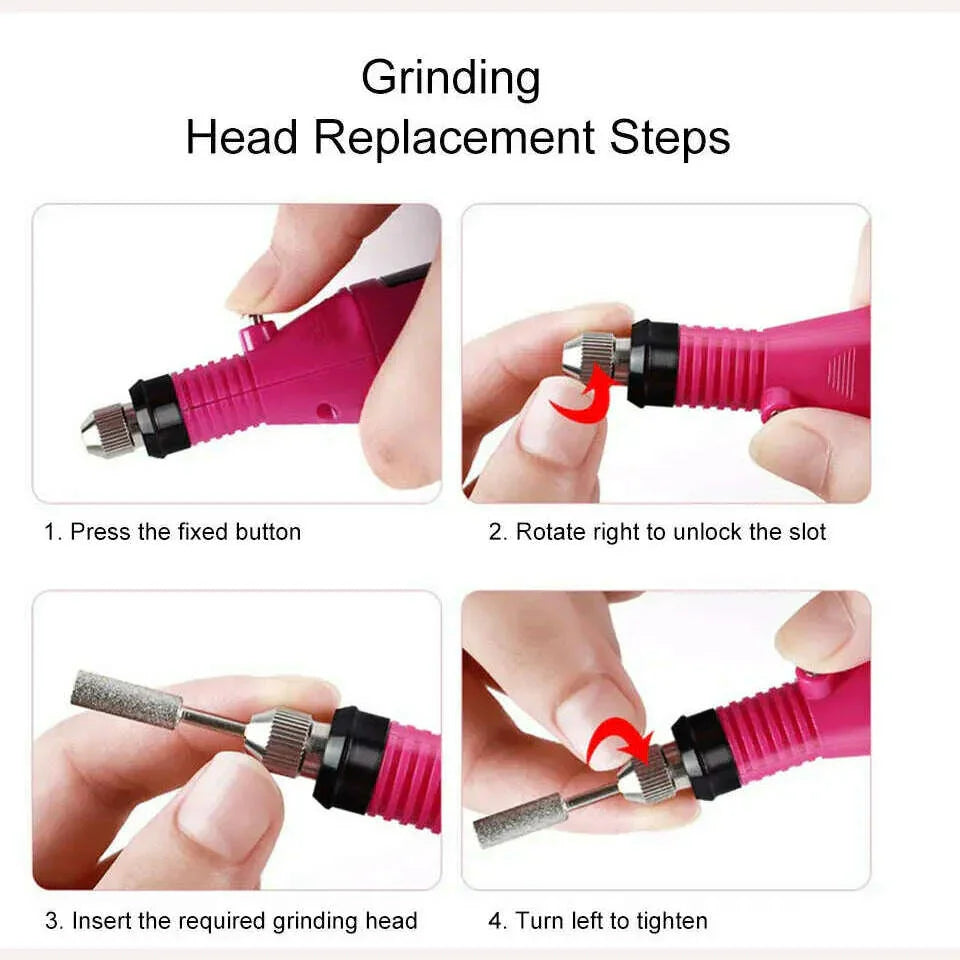 KIMLUD, Manicure Sets Extend Semi-permanent Varnish Tools Kit with UV Lamp Polish Set Nail Drill Supplies for Professionals, KIMLUD Womens Clothes