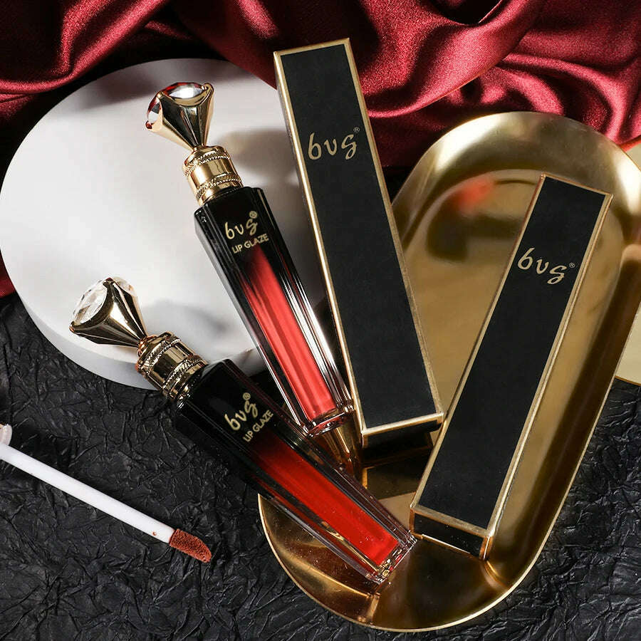 Matte Velvet Liquid Lipstick Lasting Easy Color Waterproof Moisturizing Not Easy To Stick Cup Lip Glaze - KIMLUD