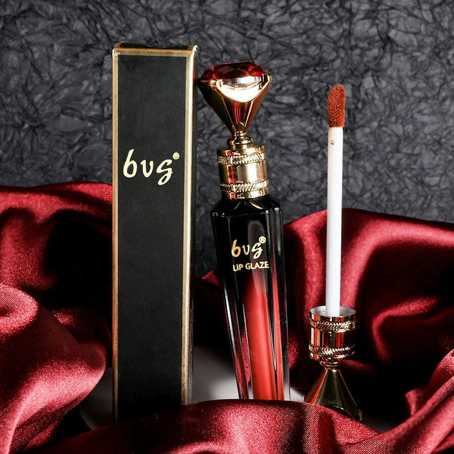 Matte Velvet Liquid Lipstick Lasting Easy Color Waterproof Moisturizing Not Easy To Stick Cup Lip Glaze - KIMLUD