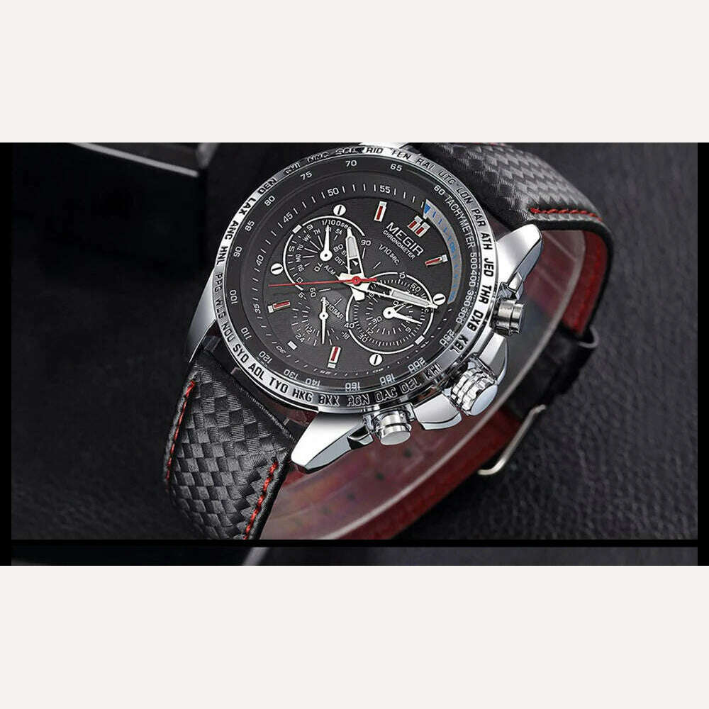 KIMLUD, MEGIR Mens Watches Top Brand Luxury Quartz Watch Men Fashion Luminous Army Waterproof Men Wrist Watch Relogio Masculino 1010G, KIMLUD Womens Clothes