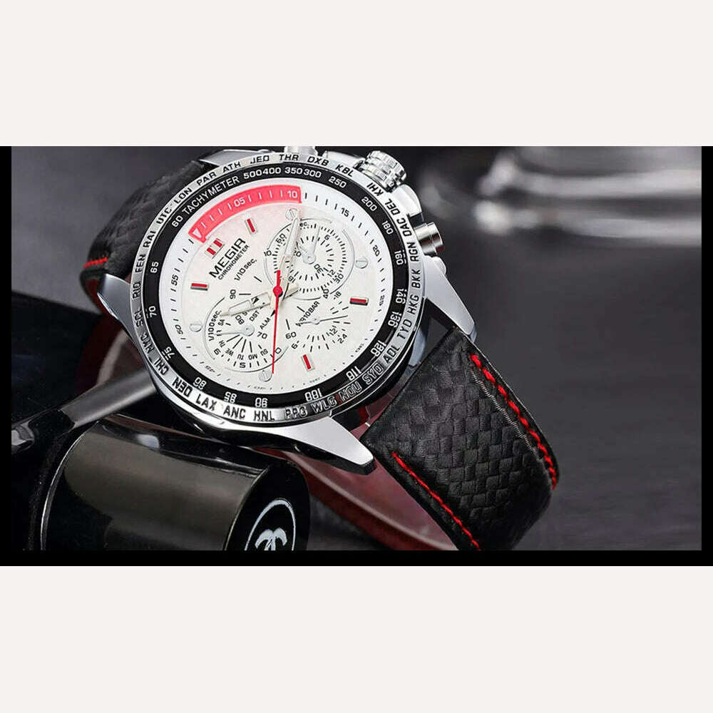 KIMLUD, MEGIR Mens Watches Top Brand Luxury Quartz Watch Men Fashion Luminous Army Waterproof Men Wrist Watch Relogio Masculino 1010G, KIMLUD Womens Clothes