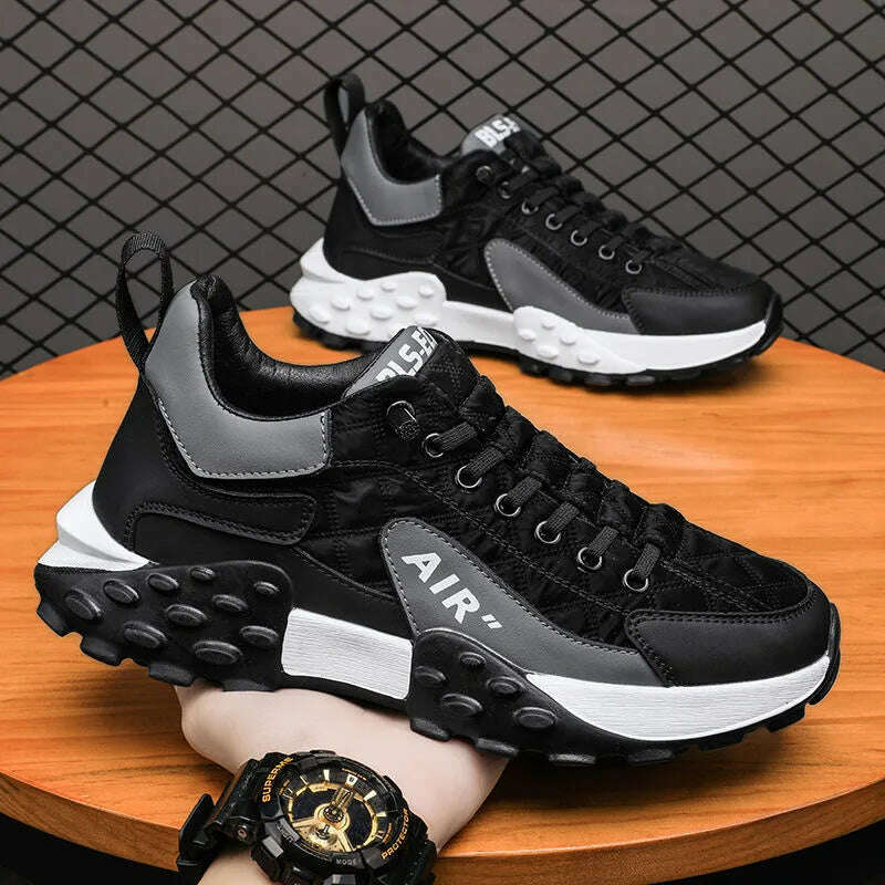 KIMLUD, Men Casual Sneakers Fashion High Quality Non-slip Outdoor Casual Shoes Man 2024 Spring Autumn Comfortable New Sport Casual Shoes, KIMLUD Womens Clothes