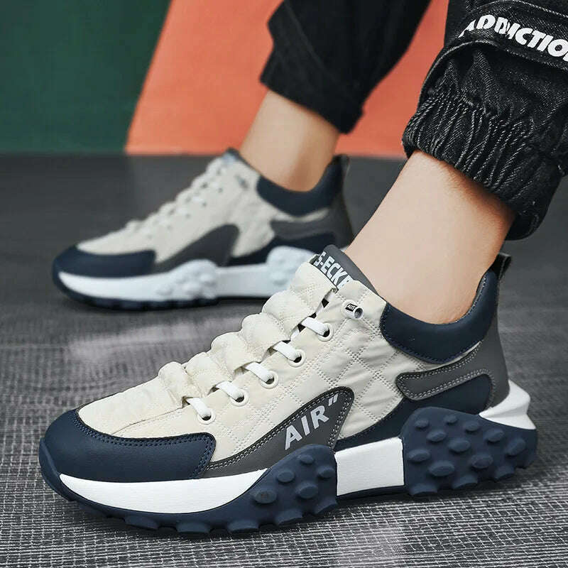 KIMLUD, Men Casual Sneakers Fashion High Quality Non-slip Outdoor Casual Shoes Man 2024 Spring Autumn Comfortable New Sport Casual Shoes, KIMLUD Womens Clothes