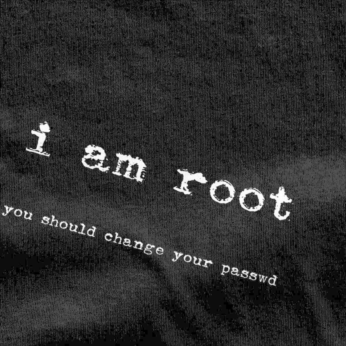 Men I Am Root Ubuntu Command Line Linux Unix Hacking T Shirts Stuff Cotton Clothes - KIMLUD