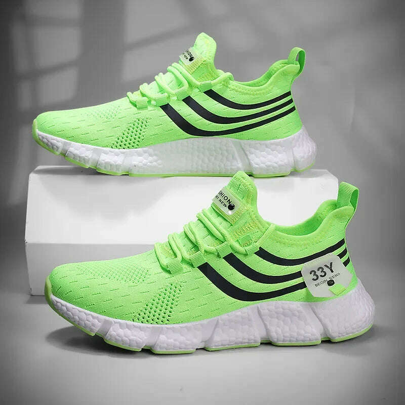 Men Shoes Sneakers Breathable Comfortable Casual Running Shoes Luxury Tenis Sneaker Male Footwear 2024 Summer Men Tennis Shoes - KIMLUD